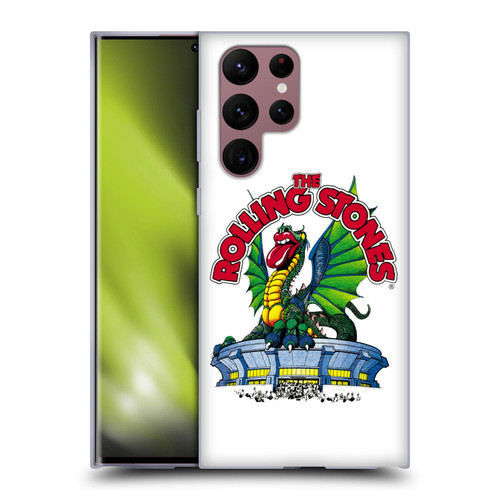 The Rolling Stones Key Art Dragon Soft Gel Case for Samsung Galaxy S22 Ultra 5G