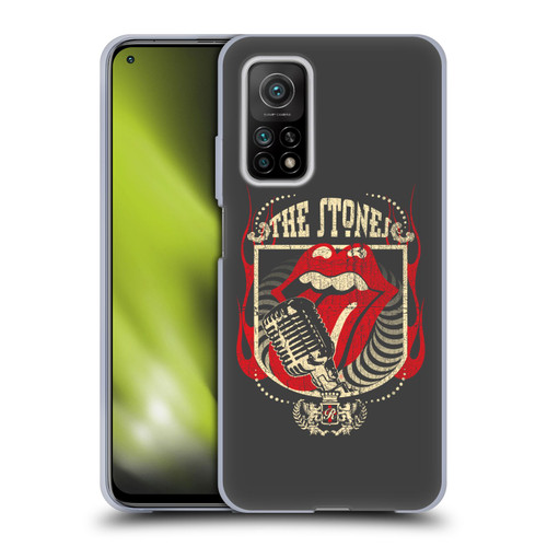 The Rolling Stones Key Art Jumbo Tongue Soft Gel Case for Xiaomi Mi 10T 5G