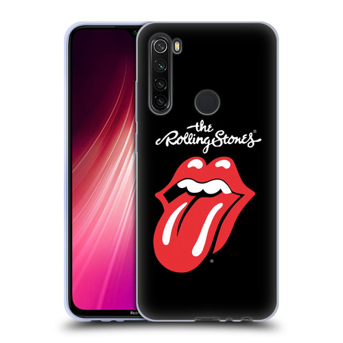 The Rolling Stones Key Art Tongue Classic Soft Gel Case for Xiaomi Redmi Note 8T