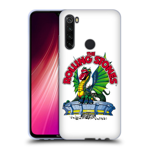 The Rolling Stones Key Art Dragon Soft Gel Case for Xiaomi Redmi Note 8T