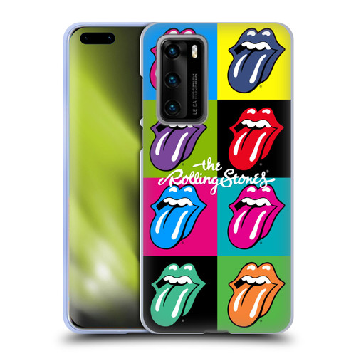 The Rolling Stones Licks Collection Pop Art 1 Soft Gel Case for Huawei P40 5G