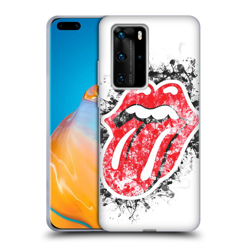 The Rolling Stones Licks Collection Distressed Look Tongue Soft Gel Case for Huawei P40 Pro / P40 Pro Plus 5G