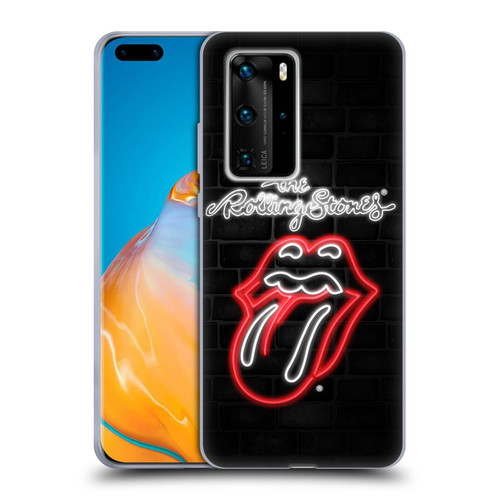 The Rolling Stones Licks Collection Neon Soft Gel Case for Huawei P40 Pro / P40 Pro Plus 5G