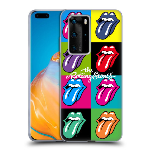 The Rolling Stones Licks Collection Pop Art 1 Soft Gel Case for Huawei P40 Pro / P40 Pro Plus 5G