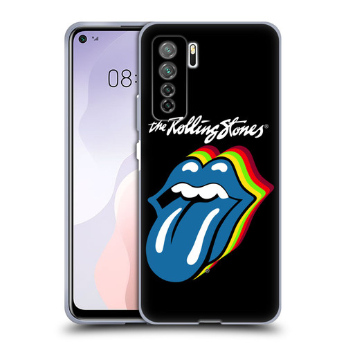 The Rolling Stones Licks Collection Pop Art 2 Soft Gel Case for Huawei Nova 7 SE/P40 Lite 5G