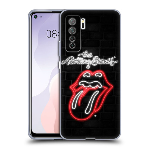 The Rolling Stones Licks Collection Neon Soft Gel Case for Huawei Nova 7 SE/P40 Lite 5G