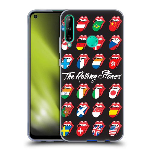 The Rolling Stones Licks Collection Flag Poster Soft Gel Case for Huawei P40 lite E