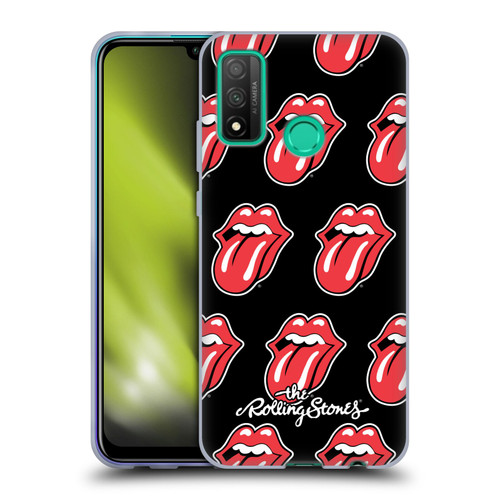The Rolling Stones Licks Collection Tongue Classic Pattern Soft Gel Case for Huawei P Smart (2020)