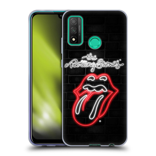 The Rolling Stones Licks Collection Neon Soft Gel Case for Huawei P Smart (2020)