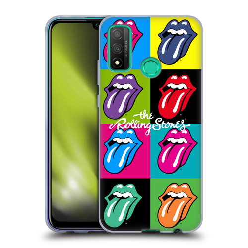 The Rolling Stones Licks Collection Pop Art 1 Soft Gel Case for Huawei P Smart (2020)
