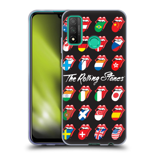 The Rolling Stones Licks Collection Flag Poster Soft Gel Case for Huawei P Smart (2020)