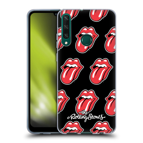 The Rolling Stones Licks Collection Tongue Classic Pattern Soft Gel Case for Huawei Y6p