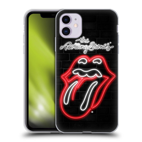 The Rolling Stones Licks Collection Neon Soft Gel Case for Apple iPhone 11
