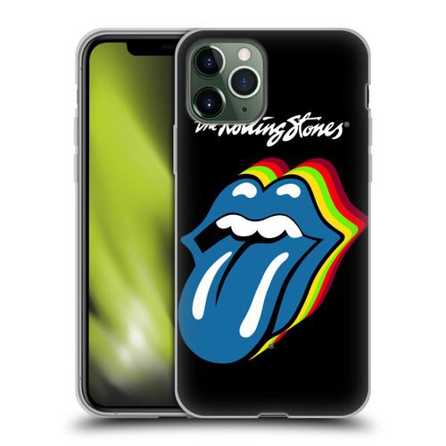 The Rolling Stones Licks Collection Pop Art 2 Soft Gel Case for Apple iPhone 11 Pro