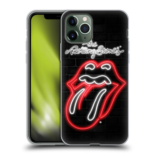 The Rolling Stones Licks Collection Neon Soft Gel Case for Apple iPhone 11 Pro