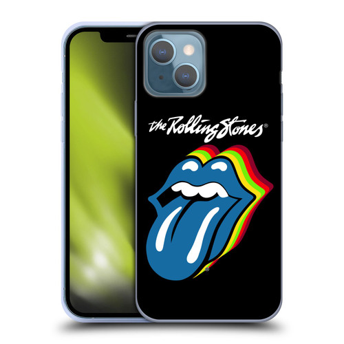 The Rolling Stones Licks Collection Pop Art 2 Soft Gel Case for Apple iPhone 13