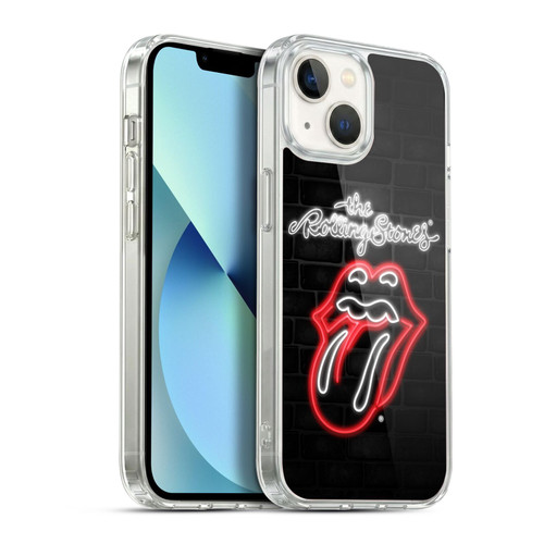 The Rolling Stones Licks Collection Neon Soft Gel Case for Apple iPhone 13