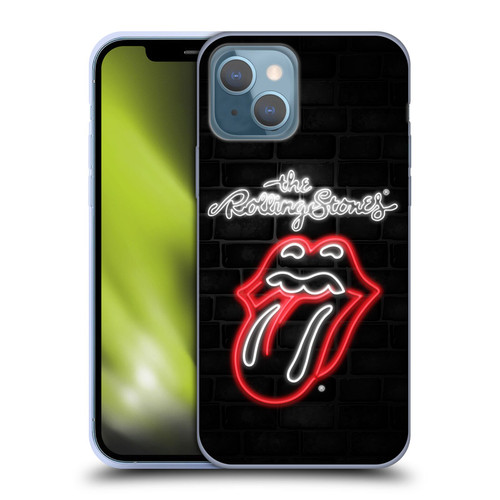 The Rolling Stones Licks Collection Neon Soft Gel Case for Apple iPhone 13