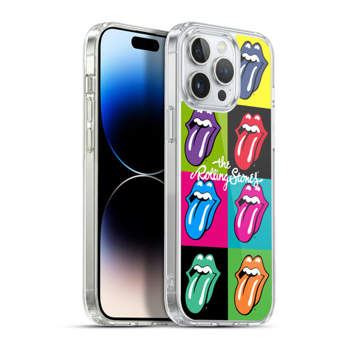 The Rolling Stones Licks Collection Pop Art 1 Soft Gel Case for Apple iPhone 13 Pro Max
