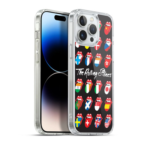 The Rolling Stones Licks Collection Flag Poster Soft Gel Case for Apple iPhone 13 Pro Max