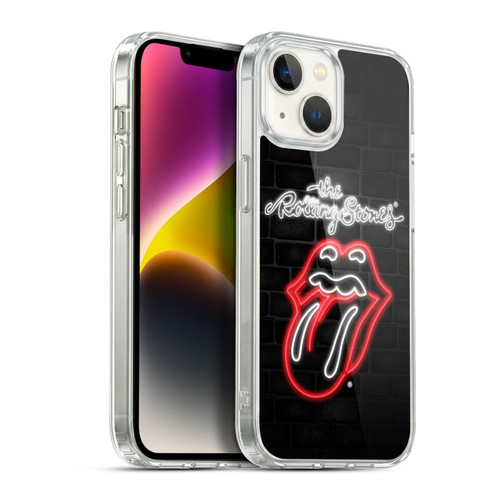 The Rolling Stones Licks Collection Neon Soft Gel Case for Apple iPhone 14