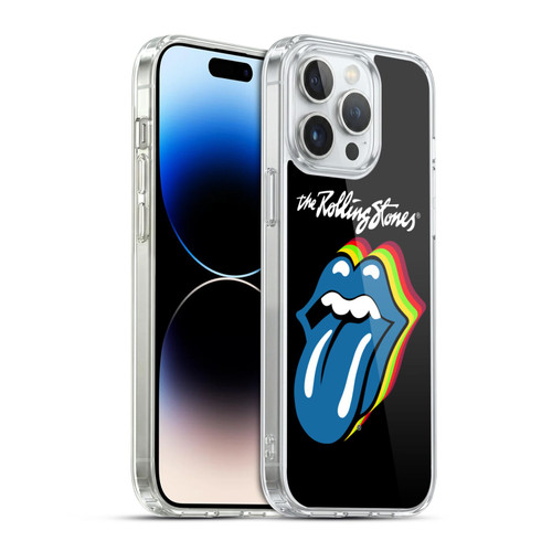 The Rolling Stones Licks Collection Pop Art 2 Soft Gel Case for Apple iPhone 14 Pro Max
