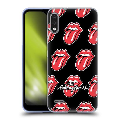 The Rolling Stones Licks Collection Tongue Classic Pattern Soft Gel Case for LG K22