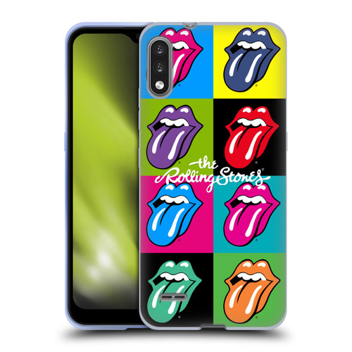 The Rolling Stones Licks Collection Pop Art 1 Soft Gel Case for LG K22