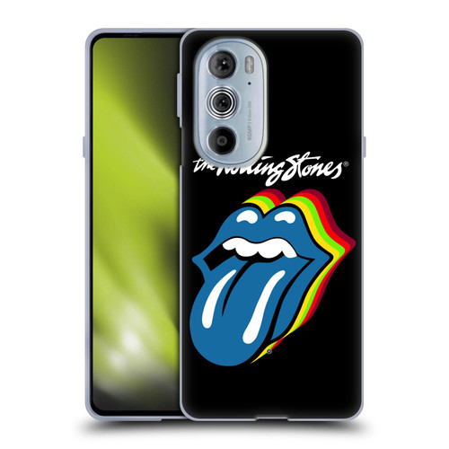 The Rolling Stones Licks Collection Pop Art 2 Soft Gel Case for Motorola Edge X30