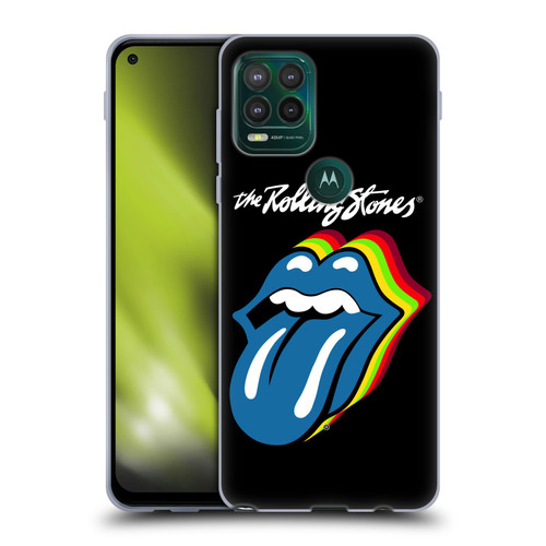 The Rolling Stones Licks Collection Pop Art 2 Soft Gel Case for Motorola Moto G Stylus 5G 2021