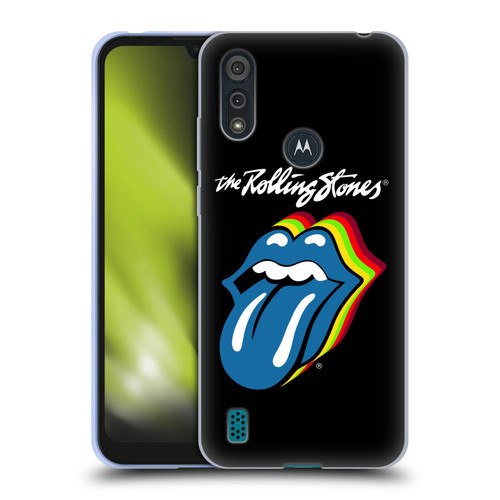 The Rolling Stones Licks Collection Pop Art 2 Soft Gel Case for Motorola Moto E6s (2020)