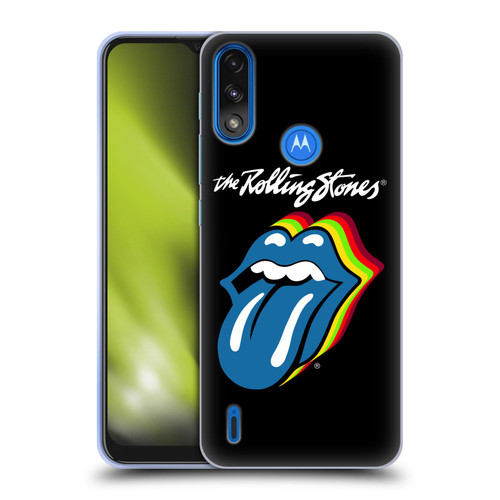 The Rolling Stones Licks Collection Pop Art 2 Soft Gel Case for Motorola Moto E7 Power / Moto E7i Power
