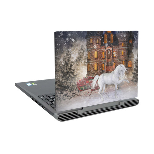 Simone Gatterwe Horses Christmas Time Vinyl Sticker Skin Decal Cover for Dell Inspiron 15 7000 P65F