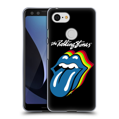 The Rolling Stones Licks Collection Pop Art 2 Soft Gel Case for Google Pixel 3