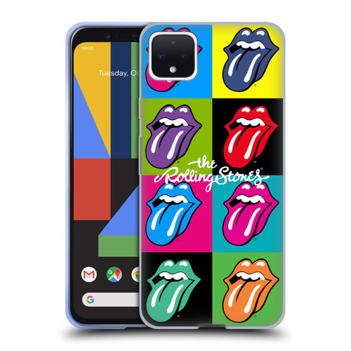 The Rolling Stones Licks Collection Pop Art 1 Soft Gel Case for Google Pixel 4 XL