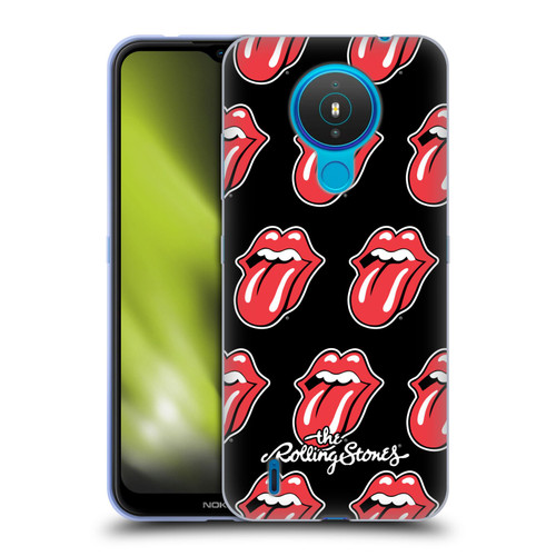 The Rolling Stones Licks Collection Tongue Classic Pattern Soft Gel Case for Nokia 1.4