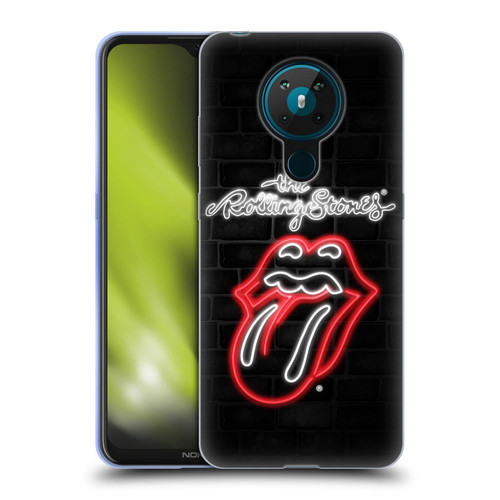 The Rolling Stones Licks Collection Neon Soft Gel Case for Nokia 5.3