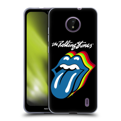 The Rolling Stones Licks Collection Pop Art 2 Soft Gel Case for Nokia C10 / C20