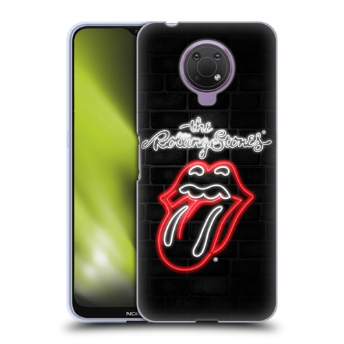 The Rolling Stones Licks Collection Neon Soft Gel Case for Nokia G10