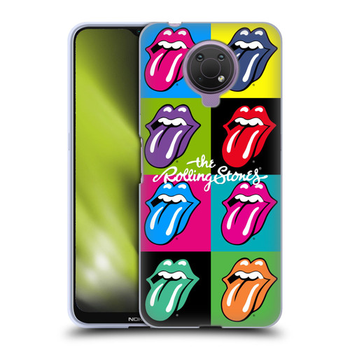 The Rolling Stones Licks Collection Pop Art 1 Soft Gel Case for Nokia G10