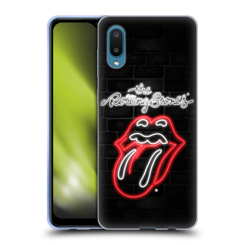 The Rolling Stones Licks Collection Neon Soft Gel Case for Samsung Galaxy A02/M02 (2021)