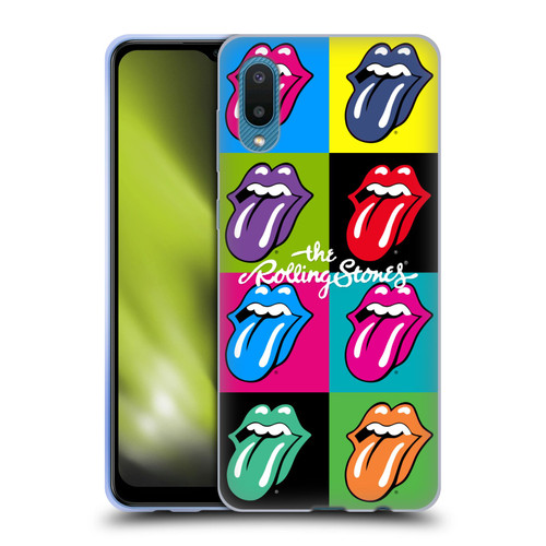 The Rolling Stones Licks Collection Pop Art 1 Soft Gel Case for Samsung Galaxy A02/M02 (2021)
