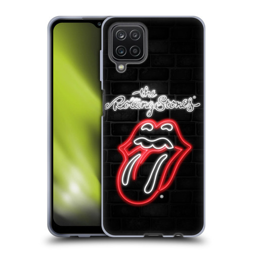 The Rolling Stones Licks Collection Neon Soft Gel Case for Samsung Galaxy A12 (2020)