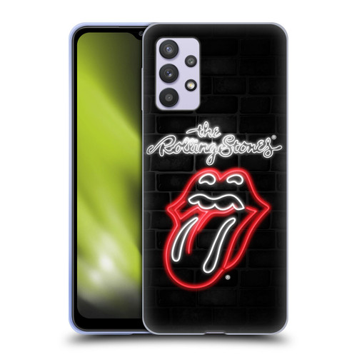 The Rolling Stones Licks Collection Neon Soft Gel Case for Samsung Galaxy A32 5G / M32 5G (2021)