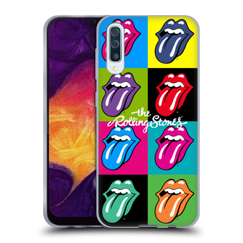 The Rolling Stones Licks Collection Pop Art 1 Soft Gel Case for Samsung Galaxy A50/A30s (2019)