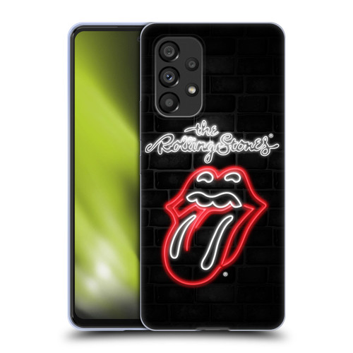 The Rolling Stones Licks Collection Neon Soft Gel Case for Samsung Galaxy A53 5G (2022)