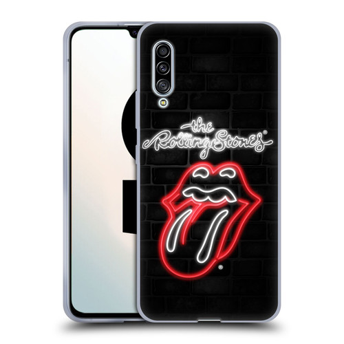 The Rolling Stones Licks Collection Neon Soft Gel Case for Samsung Galaxy A90 5G (2019)