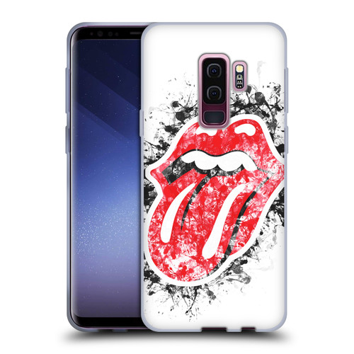 The Rolling Stones Licks Collection Distressed Look Tongue Soft Gel Case for Samsung Galaxy S9+ / S9 Plus