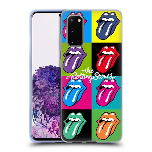The Rolling Stones Licks Collection Pop Art 1 Soft Gel Case for Samsung Galaxy S20 / S20 5G