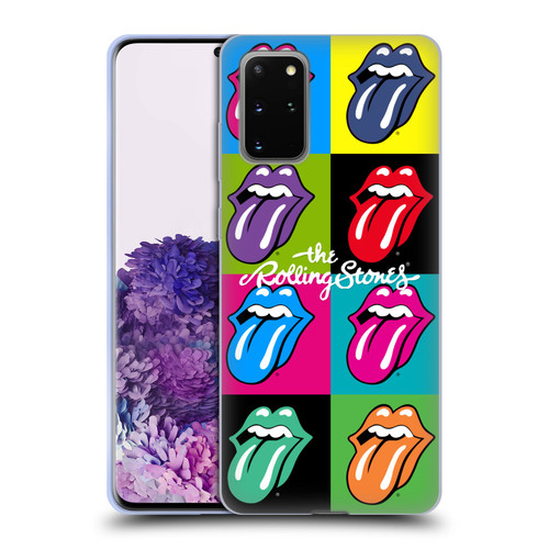 The Rolling Stones Licks Collection Pop Art 1 Soft Gel Case for Samsung Galaxy S20+ / S20+ 5G